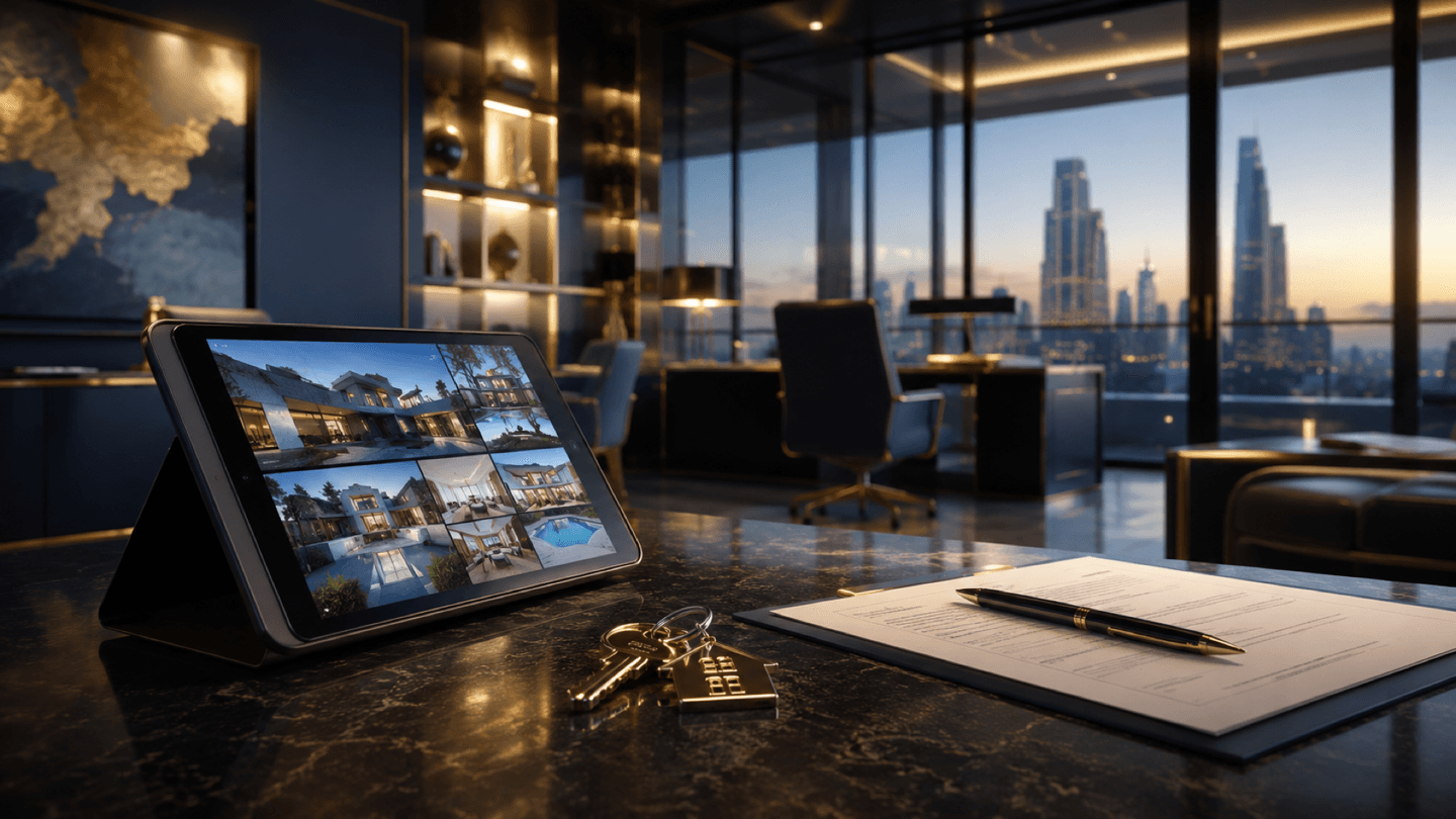 Real estate office — AI answers every call 24/7