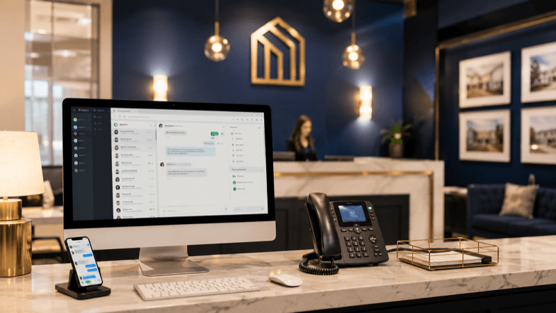 AI answering prospect calls and messages instantly across every channel